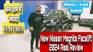 #new Nissan Magnite ||  Facelift || 2024 Real Review || Haridwar!