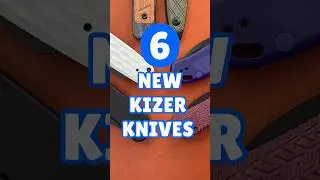 6 New Kizer Knives 