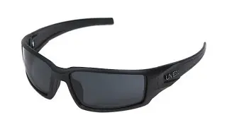 Honeywell Hypershock Shooters Safety Eyewear with Black Frame and Gray Lens (R-02223)