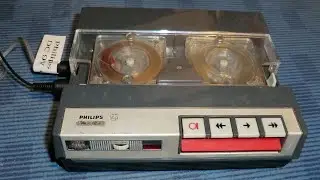 Rare audio tape. Reverse engineer Philips EL3583 dictation machine. Historically important format.