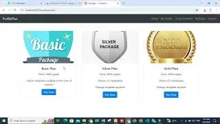 Dynamic Personal Portfolio Generator |Prototype Dynamic Personal Portfolio Generator