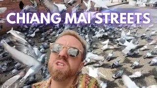 2PM Streets of Chiang Mai 🇹🇭 | Thailand Travel Walk 2025