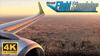 (4K) Microsoft Flight Simulator 2020 - MAXIMUM GRAPHICS - ULTRA SCENERY - Tokyo - Boeing 737