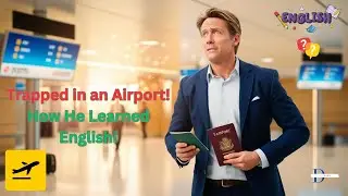 Lost in an Airport, Found in a Language Learn English with The Terminal ✈️🌍