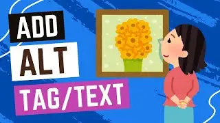 How To Add Alt Tag  Alt Text To Image On Wix