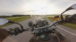 bmw F800gs and suzuki GSX-F750 speeding