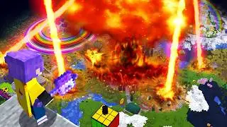 CANHÃO ORBITAL vs Servidor HARDCORE de Minecraft