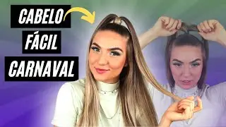 Passo a Passo Meio RABO de CAVALO Alto pro CARNAVAL!