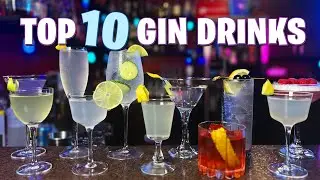 Top 10 Gin Cocktails Every Home Bartender Should Know 🍸