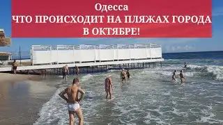 Одесса. ЧТО ПРОИСХОДИТ НА ПЛЯЖАХ ГОРОДА В ОКТЯБРЕ! ЭТО НАДО ВИДЕТЬ!