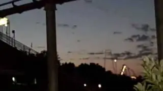 The Mamba - Worlds of Fun Point of view at night