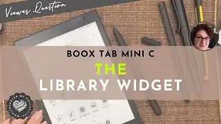 Get Your Library Widget Back | ONYX BOOX TAB