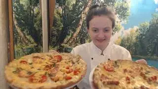 Soft pizza with milk