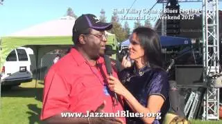 Bubba Jackson (KKJZ-88.1FM) Chats With Kelly Z @ The Simi Valley Cajun & Blues Fest 2012