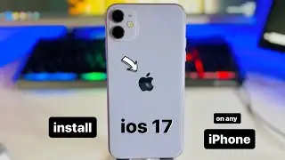 Install iOS 17 Update on ANY iPhone - How to Update iOS 17 on any iPhone 11😍