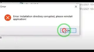 UFI Box Error:after update erro Installation directory corrupted, please reinstall application FIXED