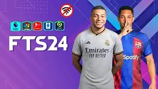 FTS 24 MOBILE™ Offline [300 MB] NEW UPDATE LATEST TRANSFERS & REAL FACES KITS 2024/25 BEST GRAPHICS