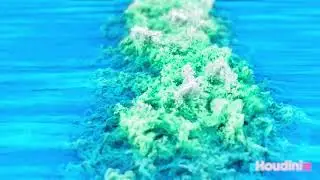 Procedural Particle Deformation Setup.  