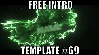 FREE INTRO TEMPLATE #69 (BLENDER) [by:me] | 720p60