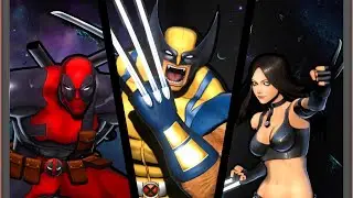 Ultimate Marvel VS Capcom 3 - Wolverine/Deadpool/X-23 - Arcade Mode Playthrough