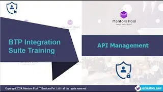 SAP API Management | API Management SAP Integration Suite Training | SAP API-M | Mentors Pool