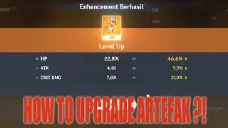 How to Upgrade Artefak - Genshin Impact