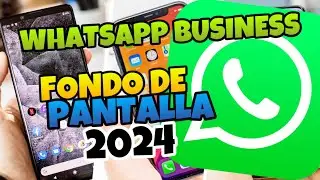 👉 Como Poner FONDO de PANTALLA en WHATSAPP BUSINESS 🔥 2024
