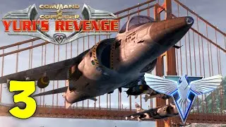 Red Alert 2 Yuris Revenge - Allied Campaign Walkthrough Part 3 - Power Play | No Commentary