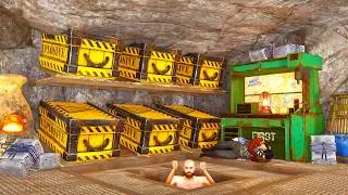 i found a clans secret loot room...