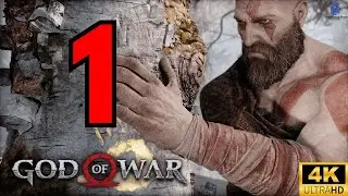 GOD OF WAR 2018 - [Walkthrough Gameplay ENG 4K - PART 1] - Kratos and Atreus (No Commentary)