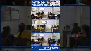 Real Time Training - python full stack @Kosmiktechnologies #kosmik #education #sql #trending #viral