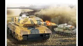Bitwa czolgow Panzer Battleset Leopard II 2,4GHz 1