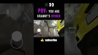 Is this what the world looks like as Granny's spider? 🕷️👀 #shorts #granny #granny3