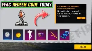 TODAY REDEEM CODE FREE REWARDS CLAIM | FFAC REDEEM CODE | STORE GAMING
