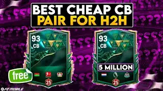 Best CB Pair for H2H under 5 Mil Coins in FC Mobile 24