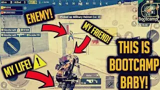 Insane Clutch Situation in Bootcamp |DUOS SANHOK| PUBG MOBILE