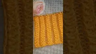 А как вам такой необычный узор? #вязаниеспицами  #вязание #узор #knit #ажурныйузор #стильноевязание