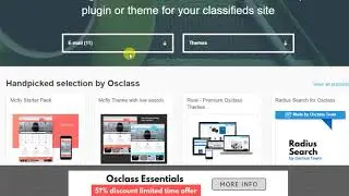 E Commerce platform Review:Osclass classified Script