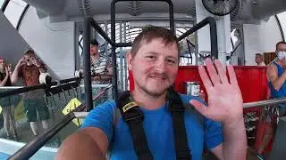 Bungy 69/Прыжок на тарзанке в skypark Сочи/69 метров/GoPro