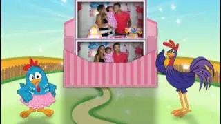 Abertura de Aniversario Infantil - Tema: Galinha Pintadinha Rosa