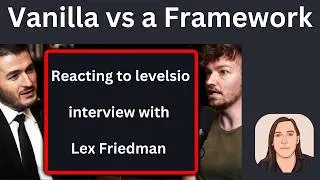 Reacting to @levelsio podcast with Lex Fridman