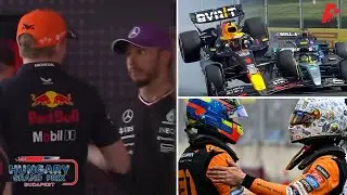 Hamilton Shakes Verstappen's Hand After the Race | Behind The Scenes