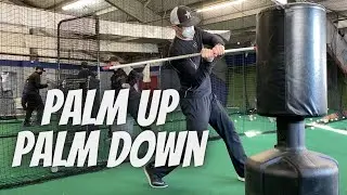 When To Get Palm Up / Palm Down [Baseball Hitting Tips]