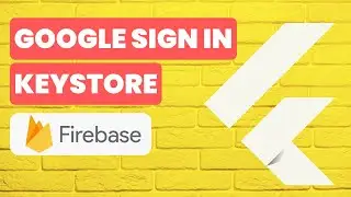 Flutter Google Sign In With  Firebase Dan Keystore