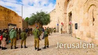 Old City, Jerusalem: Stepping Through Time and History. From Damascus Gate to Jaffa Gate.