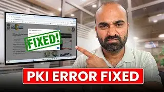 How to fix pki component error icegate