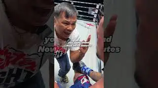 Cornerman Advice At Fairtex Fight #muaythai