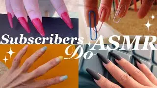 Subscribers Do ASMR at Playground