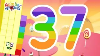 Numberblocks 37 Magic Run - Numberblocks Adventure | Number Counting Go Explore