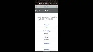 Wf-Con Wifi/Lte:  Instructions for LTE